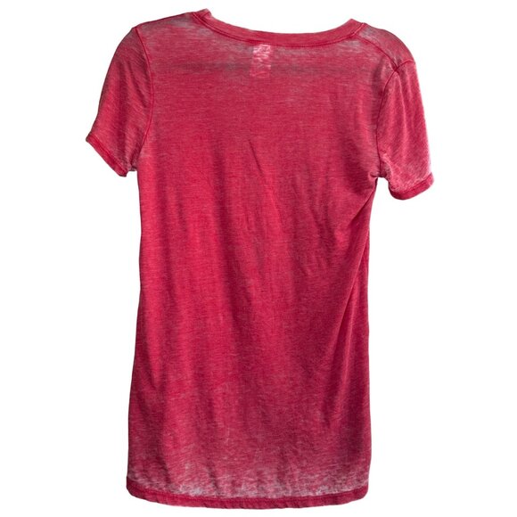 Disney's Minnie Mouse Graphic T-Shirt Cotton Polyester Blend Junior's Size Small - Picture 2 of 16